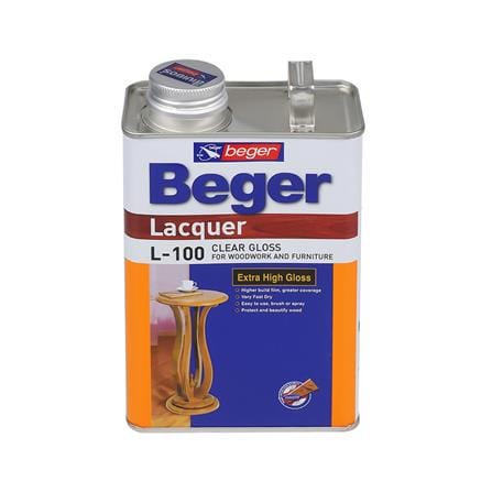 แล็กเกอร์ BEGER L-100 เงาใส 1/4 แกลลอน_0