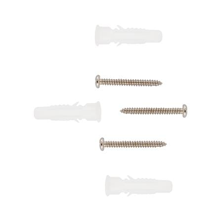 NYLON BRICK ANCHOR WITH SCREW FITT HNA-8 #8 10EA_1