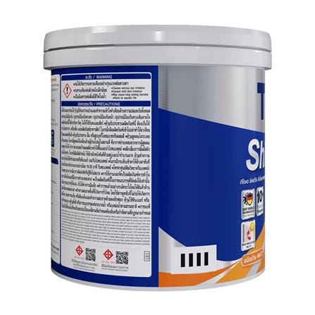 สีน้ำทาภายนอก ชนิดด้าน TOA SHIELD-1 BASE A สีขาว 1 แกลลอน_2