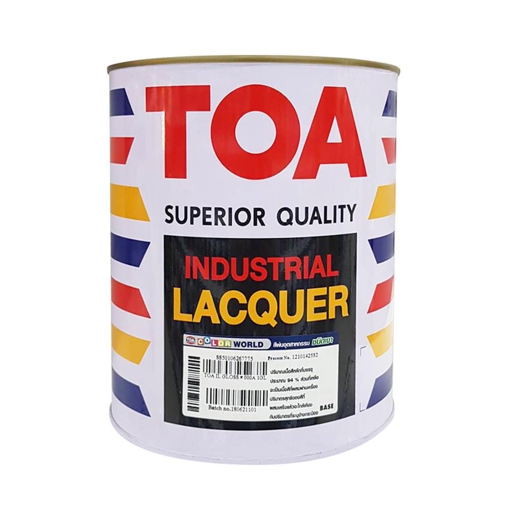 สีพ่นอุตสาหกรรม TOA INDUSTRAIL LACQUER BASE A เงา 1 แกลลอน