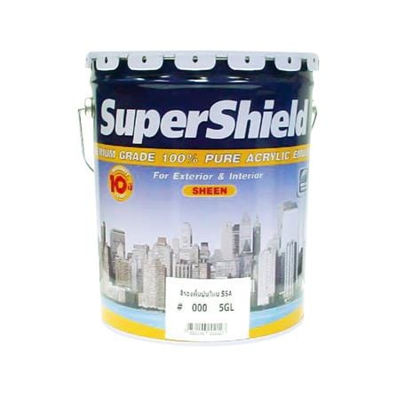 สีรองพื้นปูนใหม่ TOA SUPERSHIELD #000 เนียน 5 แกลลอน