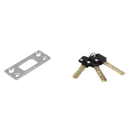 กุญแจลิ้นตาย 1 ด้าน MTL DTSS 8309 สีสเตนเลส_3