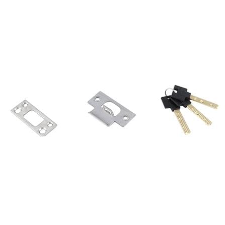 ชุดลูกบิดประตู หัวกลม (พร้อม DEADBOLT) MUL-T-LOCK DTSS-8309 สีสเตนเลส_3
