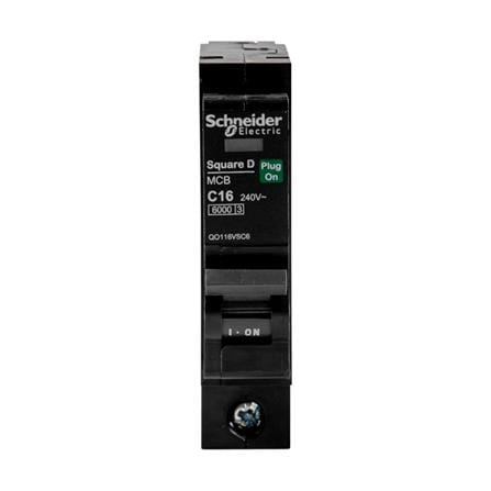 เซอร์กิตเบรกเกอร์ 16 แอมป์ 1โพล 1 เฟส SCHNEIDER รุ่น VSC 6T_0