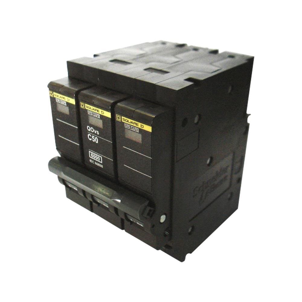เซอร์กิตเบรกเกอร์ 50 แอมป์ 3 โพล 3 เฟส SCHNEIDER รุ่น QO350VSC6T