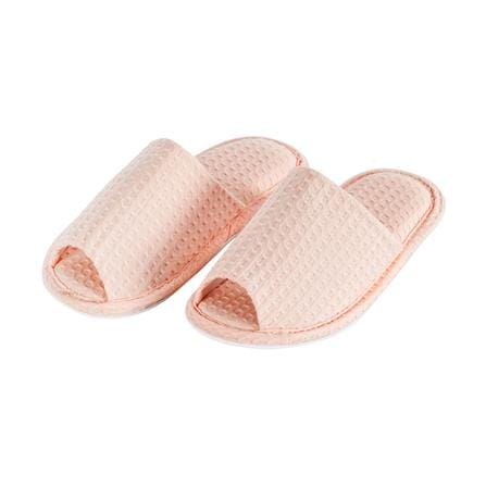 รองเท้าสลิปเปอร์ HOME LIVING STYLE WAFFLE WAFFLE สีชมพู_1