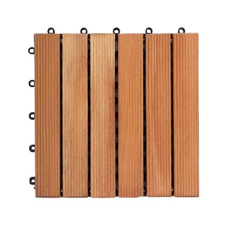 WOODEN FLOOR DECKING SPRING 30X30CM