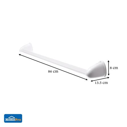 ราวแขวนผ้า BATH TIME 1416BT สีขาว_4