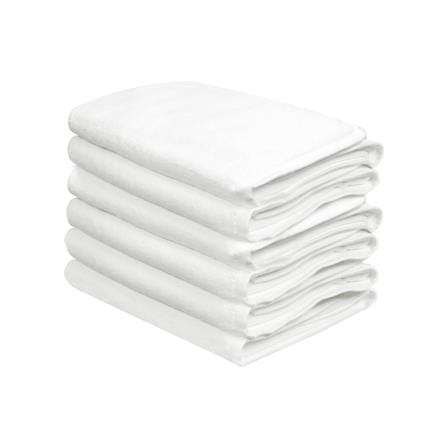 ผ้าขนหนู HOME LIVING STYLE 15X30 นิ้ว แพ็ก 6 ชิ้น สีขาว