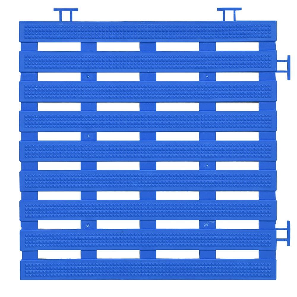 ANTI-SLIP MAT HOME LIVING STYLE PARALLEL 30X30CM BLUE