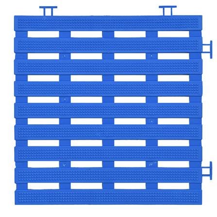 ANTI-SLIP MAT HOME LIVING STYLE PARALLEL 30X30CM BLUE_0