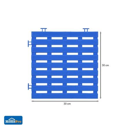 ANTI-SLIP MAT HOME LIVING STYLE PARALLEL 30X30CM BLUE_4