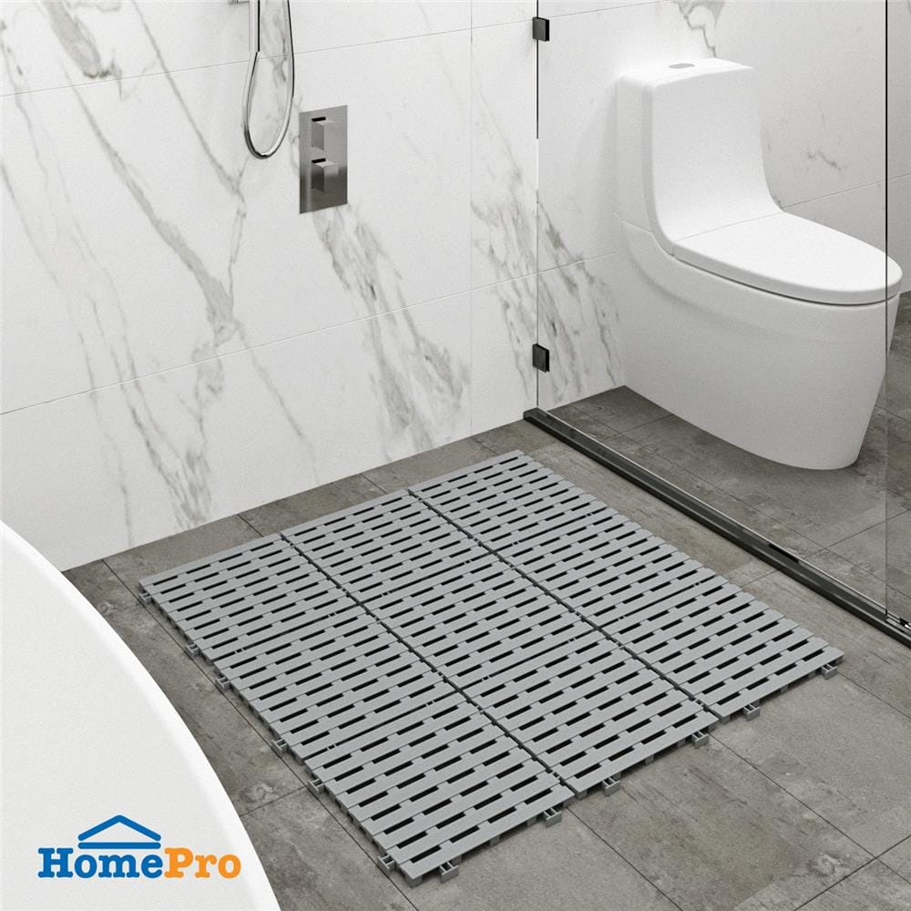 ANTI-SLIP MAT HOME LIVING STYLE PARALLEL 30X30CM GRAY