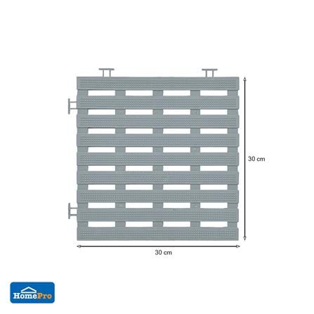 ANTI-SLIP MAT HOME LIVING STYLE PARALLEL 30X30CM GRAY_4