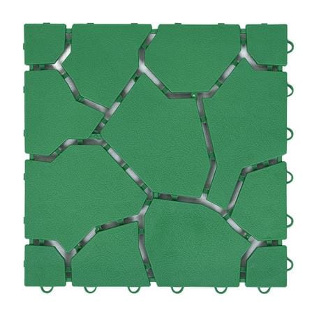 แผ่นกันลื่น HOME LIVING STYLE BIG STONE 30X30 ซม. สีเขียว_0