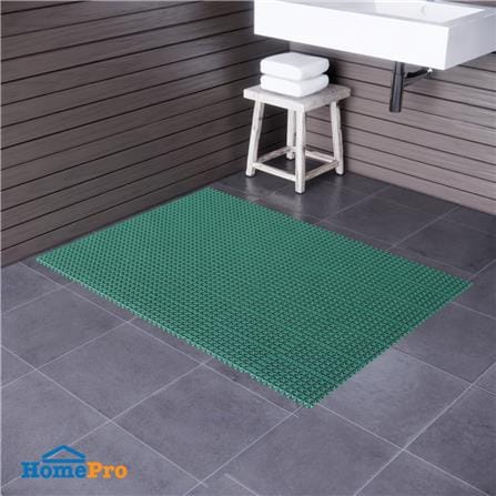 แผ่นกันลื่น HOME LIVING STYLE ROUNDY 15X30 ซม. สีเขียว_2