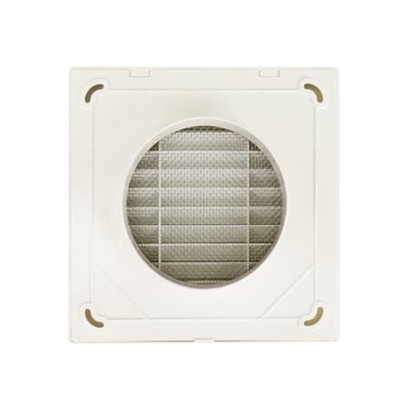 หน้ากากกันแมลงแบบตะแกรง PARNO F125WH 12.5 ซม. สีขาว_1