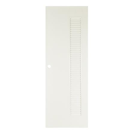 ประตู PVC บานประกอบ AZLE 6 70X200 ซม. สีครีม_0