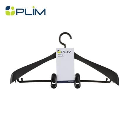 ไม้แขวนเสื้อสูท PLIM HHG002-B สีดำ