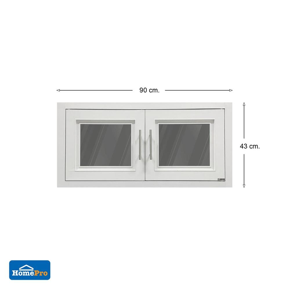 ตู้คู่ CABIN FRAME 90x43 ซม. สีขาว