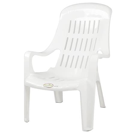 เก้าอี้พนักพิง-เอนนอน SPRING FT-234 สีขาว_0