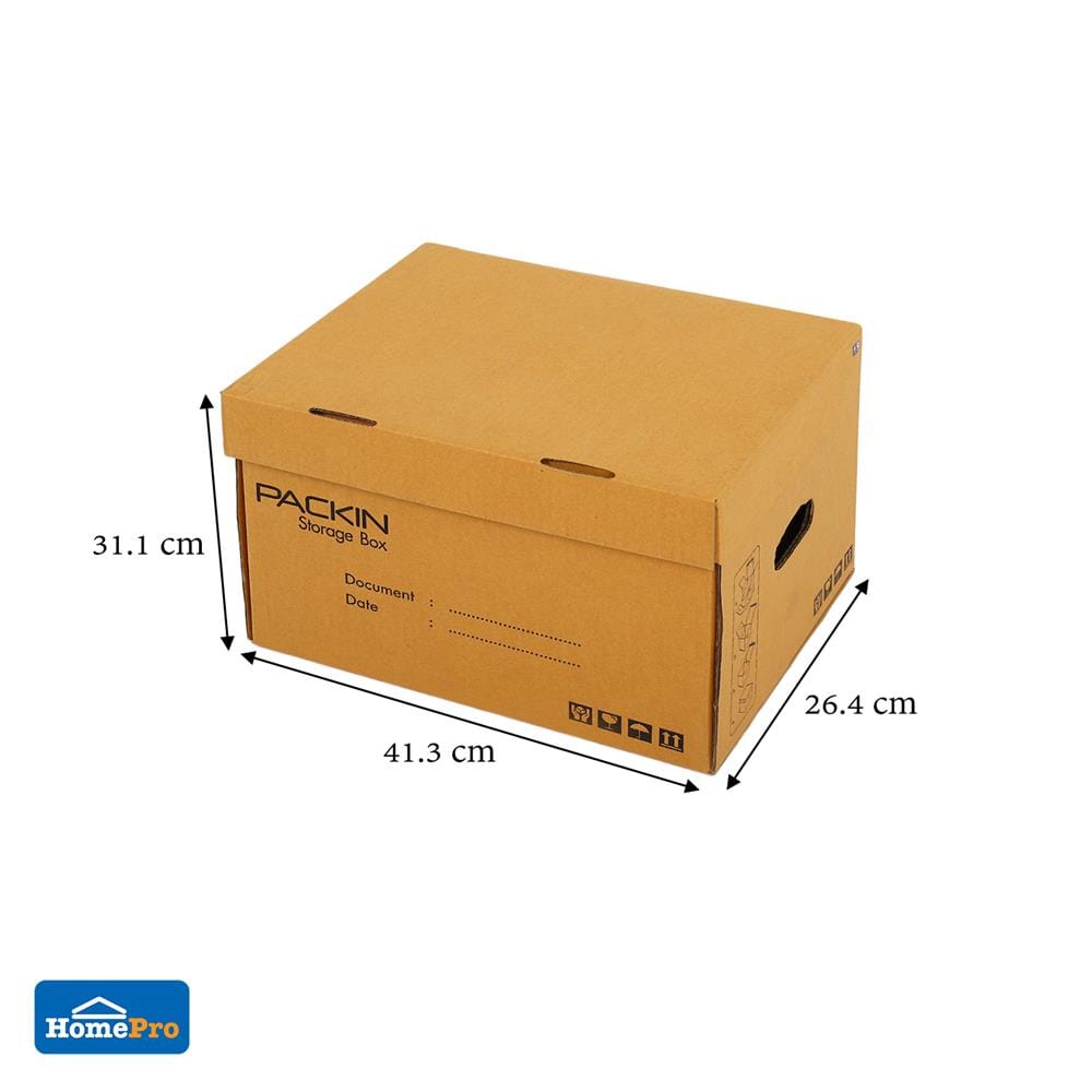 FILE STORAGE BOX PACK IN 31.1X41.3X26.4CM