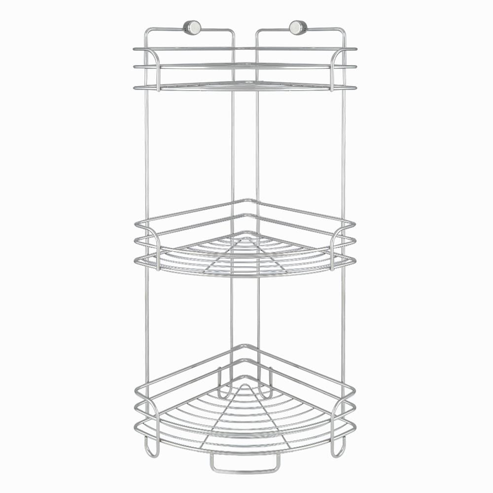 ชั้นเข้ามุมสเตนเลส 3ชั้น EKONO ST-3223