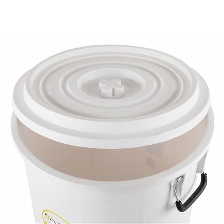 ถังน้ำพร้อมฝา PLIM 66L (17.gl) สีขาว_2