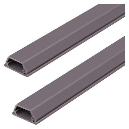 รางเดินสายไฟคางหมู ELECKTA 25x10 มม. x 1 เมตร สีเท...