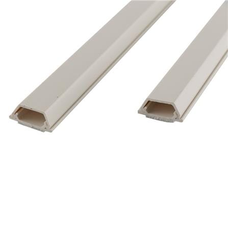 รางเดินสายไฟคางหมู ELECKTA 25x10 มม. x 1 เมตร สีขา...