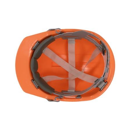 หมวกนิรภัย HDPE มาตรฐานมอก. DEXZON สีส้ม_3