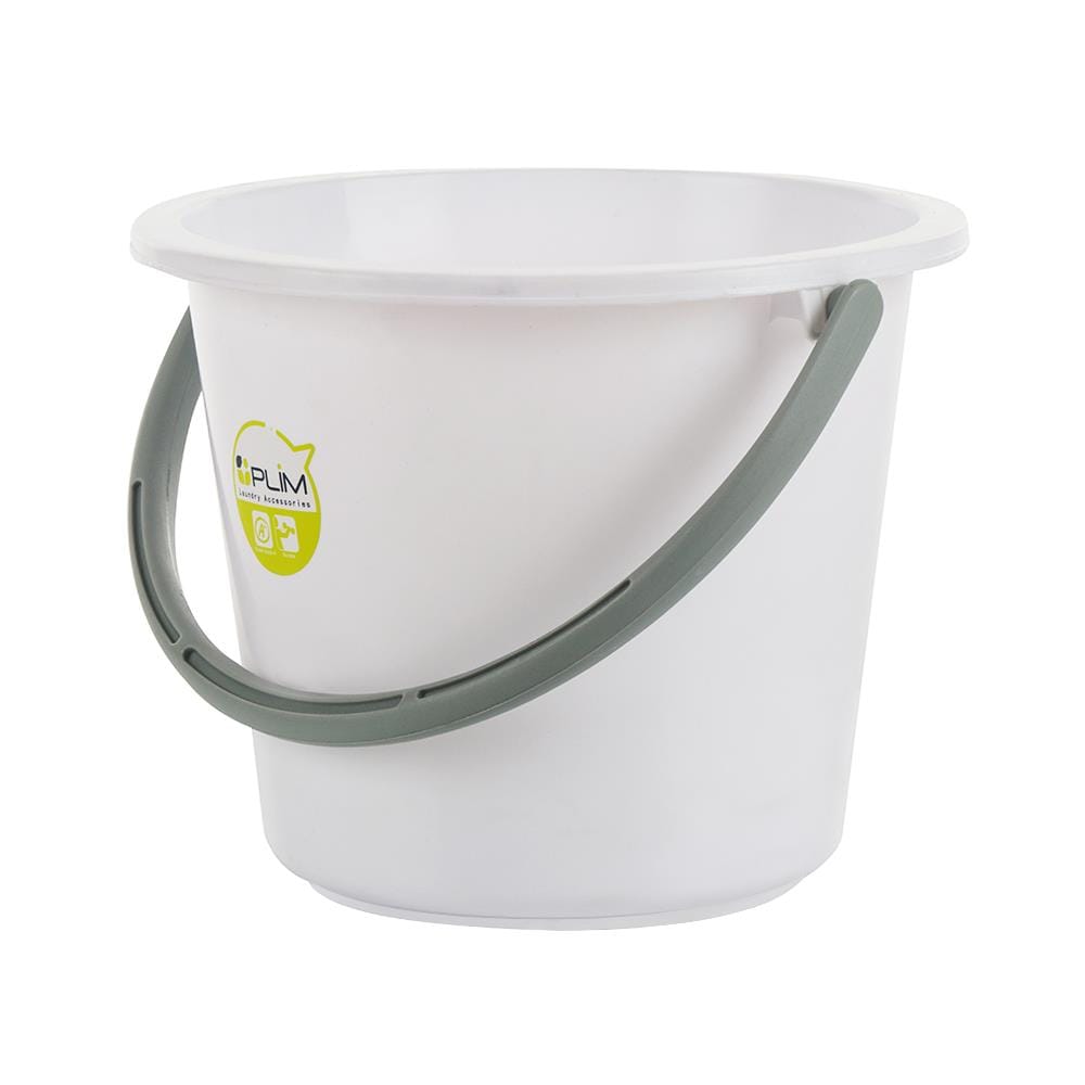 ถังน้ำกลม PLIM 9L (2.5.gl) สีขาว