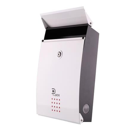 ตู้จดหมาย D MAIL BOX MB5005 สี ไอโวรี่/ดำ_2