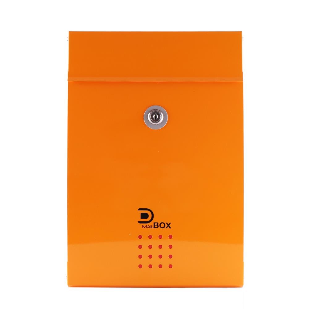 ตู้จดหมาย D MAIL BOX MB5005 สีส้ม/เบจ
