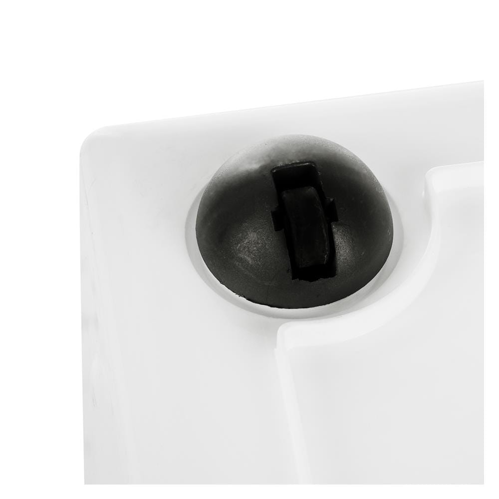 STORAGE BOX WITH WHEELS STACKO FRIENDLY 37.5L WHITE