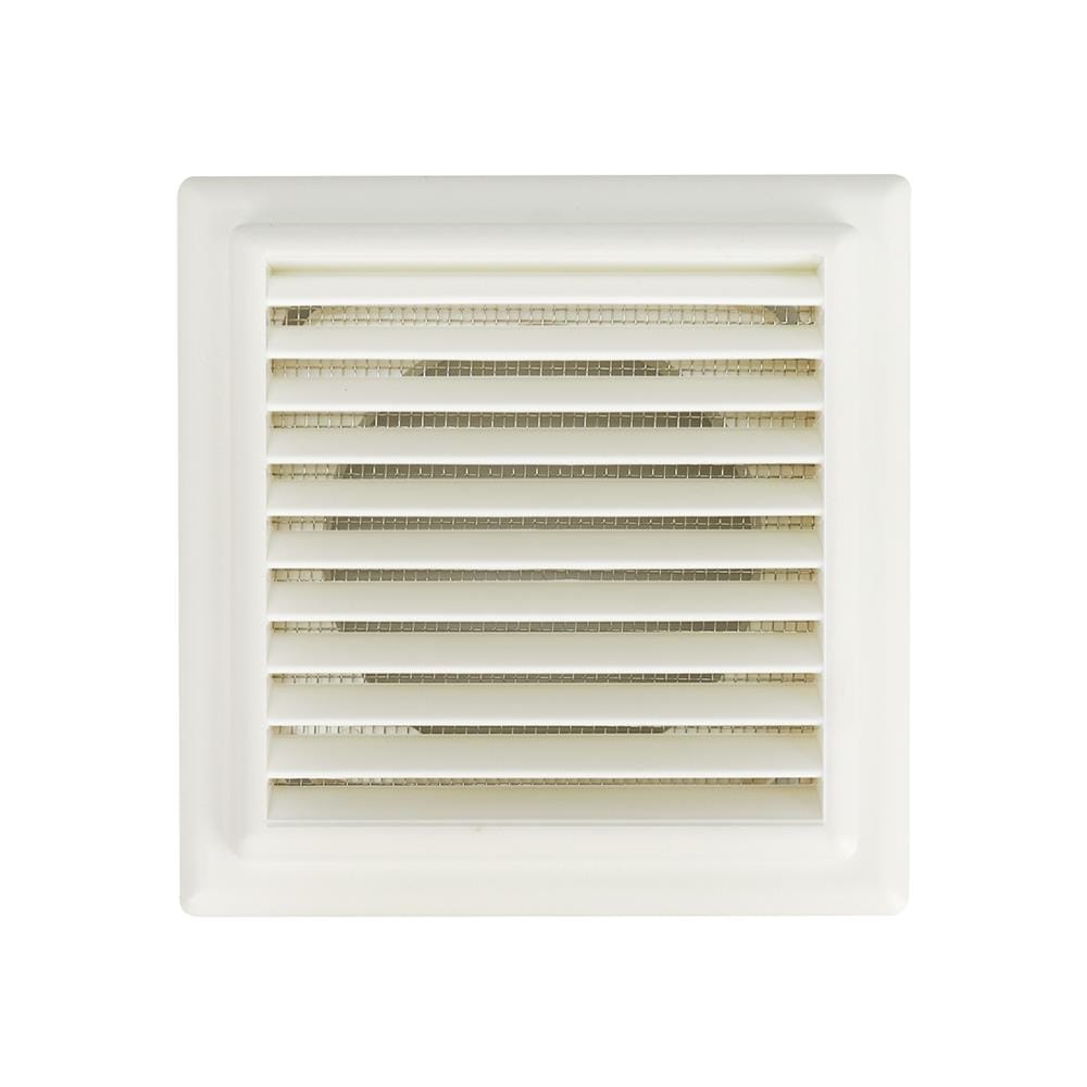VENT GRILLE COVER PARNO F100WH 10CM WHITE