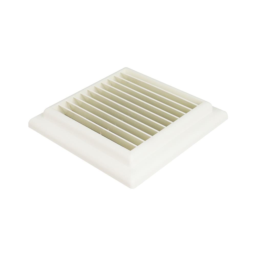 VENT GRILLE COVER PARNO F100WH 10CM WHITE
