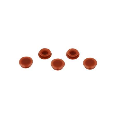 Screw caps CAP-11, 20 pieces, brown_1
