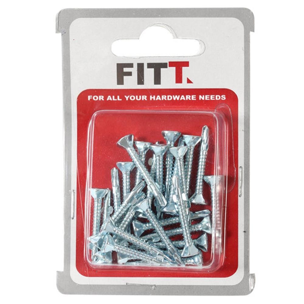 สกรูปลายสว่าน FITT 7x1-1/4 นิ้ว 25 ชิ้น