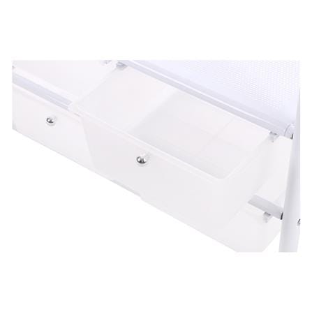 ราวแขวนผ้า 6 ลิ้นชัก ปรับระดับ PLIM 150x47x165 ซม. สีขาว_5