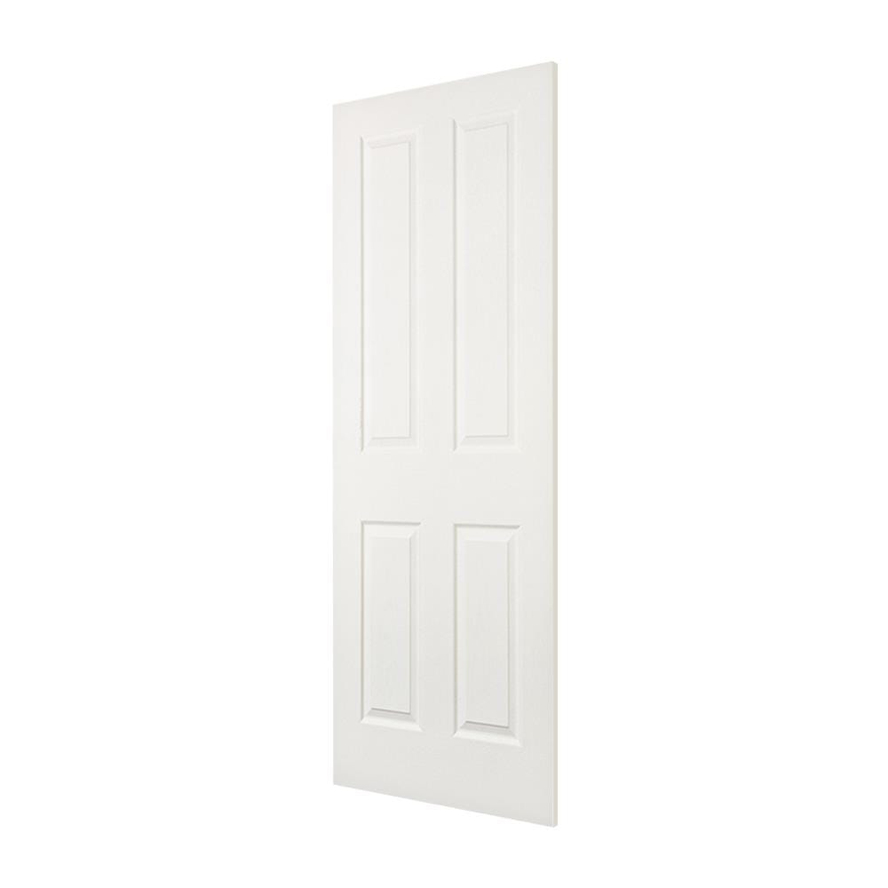 HDF INTERIOR DOOR W SRIVICHAI 4-PANEL 80x200CM WHITE