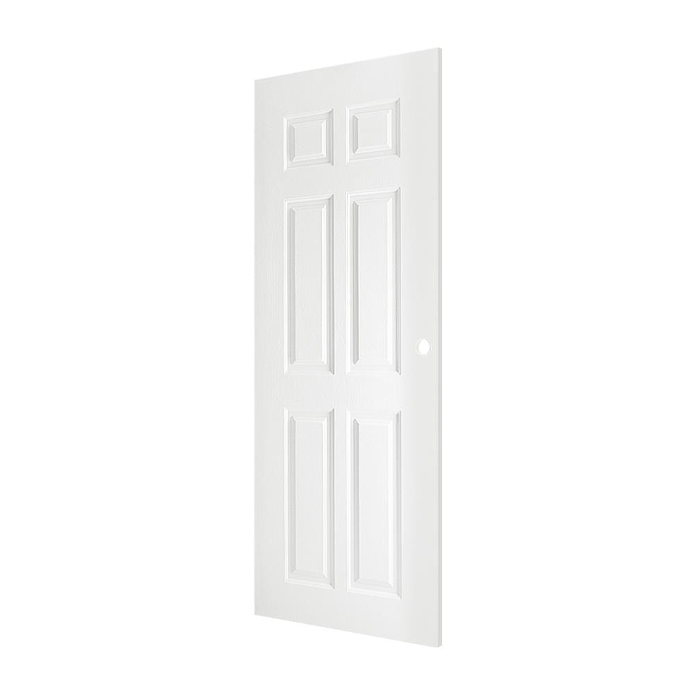 ประตูภายนอก UPVC PARAZZO MN003 80X200 ซม. สีขาว เจาะลูกบิด