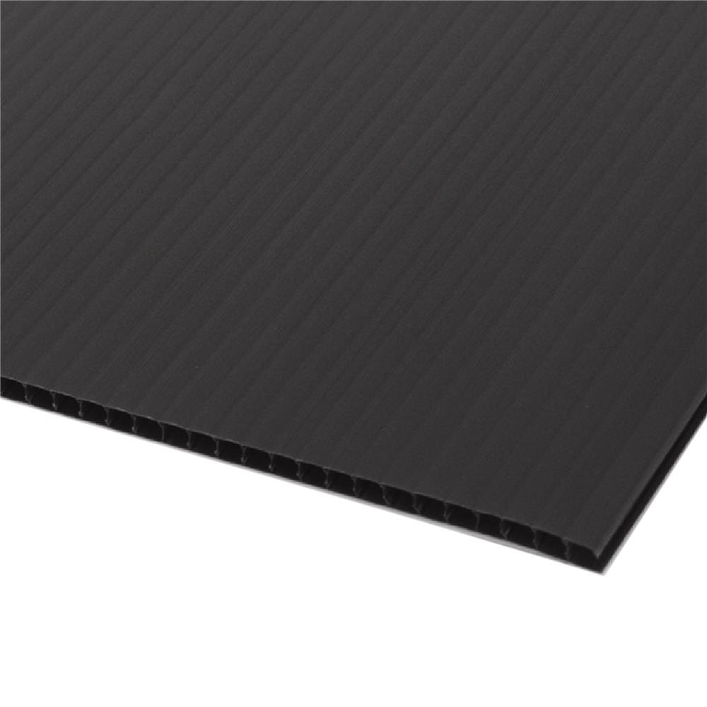 ฟิวเจอร์บอร์ด แพลนบอร์ด 130x245x0.3 ซม. สีดำ