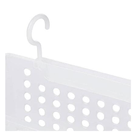 RECTANGULAR STORAGE BASKET WITH HOOKS EKDUMRONG D-5219 CLEAR_2
