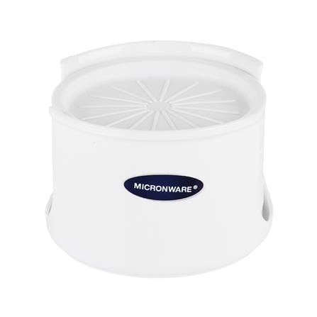 ที่รองแก้ว PP MICRONWARE สีขาว แพ็ก 6 ชิ้น