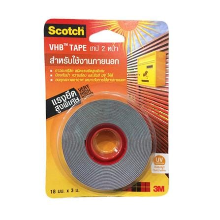 VHB DOUBLE-SIDED ADHESIVE TAPE 3M 18MMX3M_0