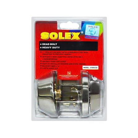 กุญแจลิ้นตาย 1 ด้าน SOLEX E5900 สีสเตนเลส_1