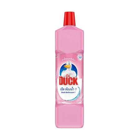 น้ำยาทำความสะอาดห้องน้ำ เป็ด 900 มล. สีชมพู