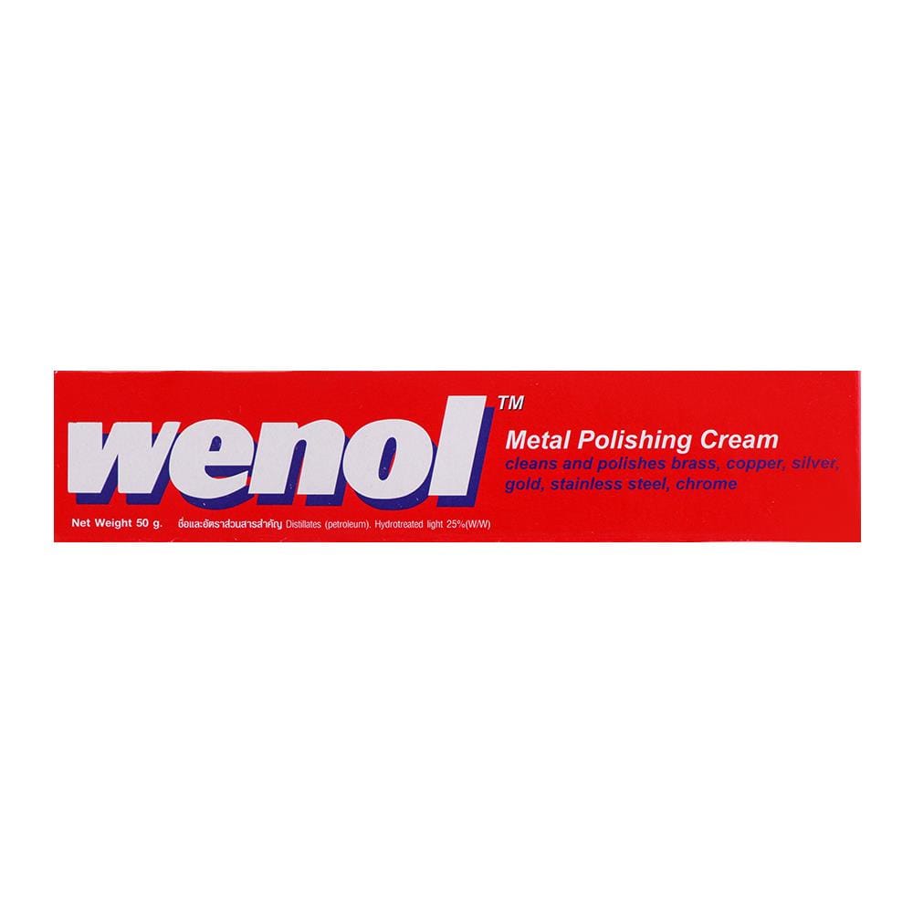 ครีมทำความสะอาดโลหะ WENOL 50g