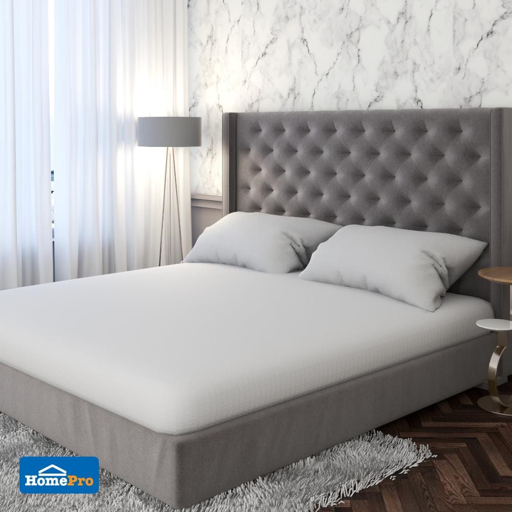 ผ้าปูที่นอน HOME LIVING STYLE CT 110x110 นิ้ว สีขาว แพ็ก 2 ชิ้น